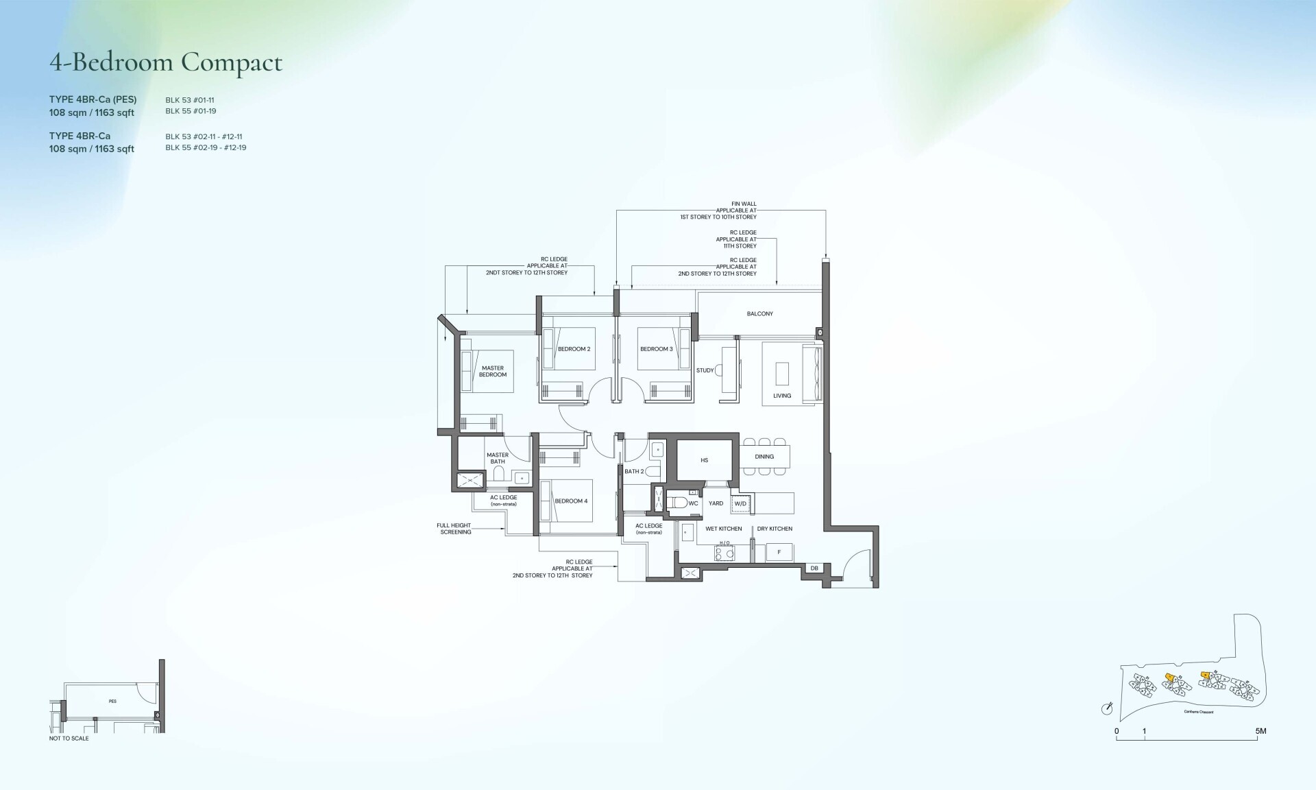 Canberra Crescent Residences floorplan